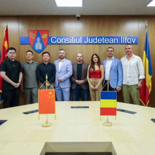 Schimb de bune practici între CJ Ilfov și companii farmaceutice chineze