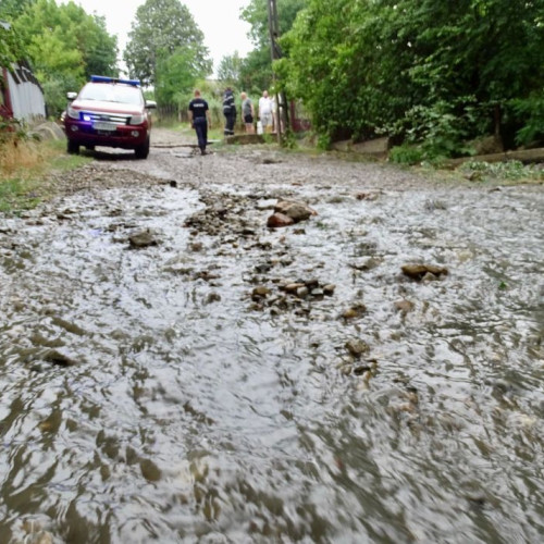 Risc de inundații pe râul Jijia: cod galben prelungit până joi