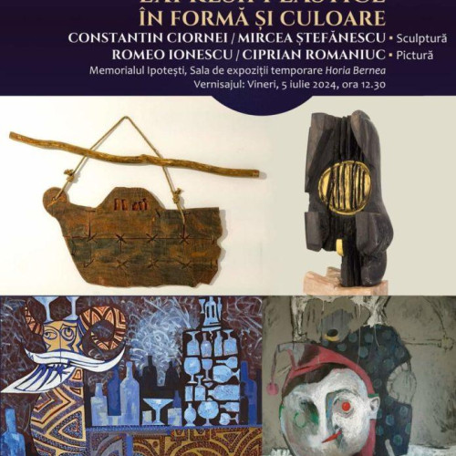 Expoziție de pictură și sculptură la Memorialul Ipotești