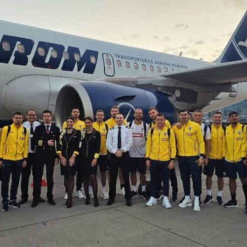 Echipa națională de fotbal a României primită cu entuziasm după EURO 2024