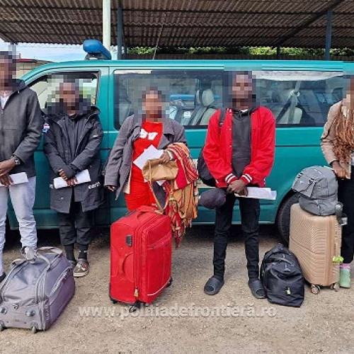 Cinci cetățeni ugandezi, reținuți de polițiștii de frontieră la Carei