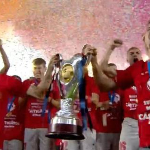 FCSB a câștigat Supercupa României după o victorie clară împotriva Corvinului Hunedoara