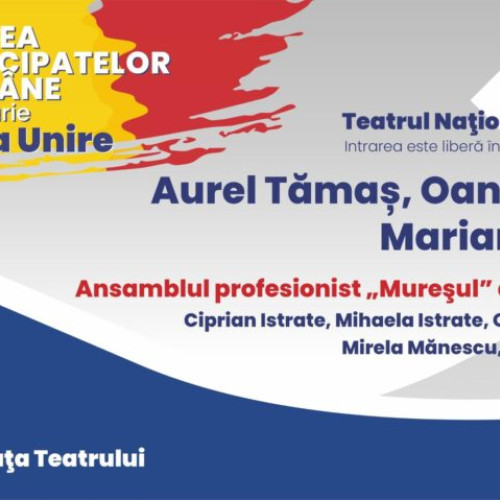 Târgu Mureș celebrează Mica Unire cu evenimente culturale