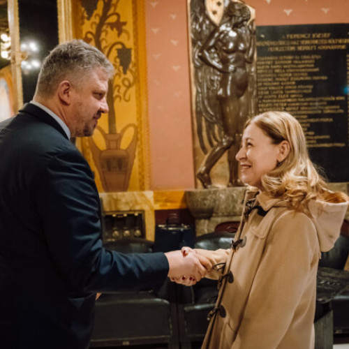 Kissné Hlatki Katalin, noul ambasador al Ungariei, întâlnire la Târgu Mureș