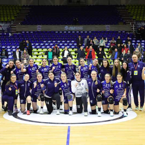 HC Dunărea Brăila își păstrează locul 3 în Seria A după victoria cu CSU Neptun