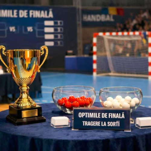 HC Dunărea Brăila întâlnește CS Gloria Bistrița în optimile Cupei României