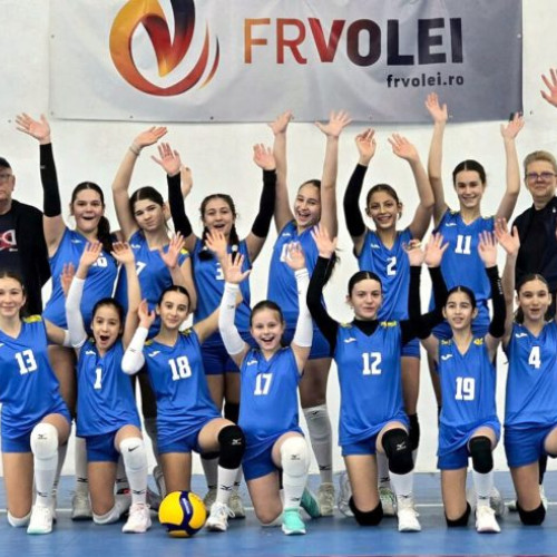 Echipa de minivolei U13 a CSM Ploieşti aproape de semifinală după Turneul 4