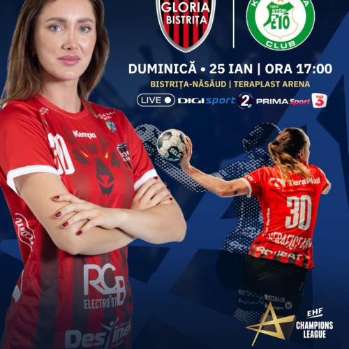 Gloria Bistrița întâlnește Gyor în EHF Champions League