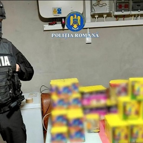 Peste 650 de kilograme de articole pirotehnice confiscate în Satu Mare