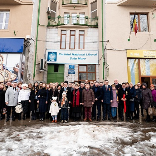 Liberalii sătmăreni au sărbătorit Unirea Principatelor Române