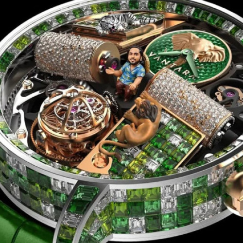 Un ceas de lux inspirat de grădina zoologică a lui Mukesh Ambani a fost lansat