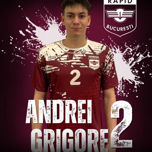 Andrei Grigore, promovat de Rapid București ca „viitorul clubului”