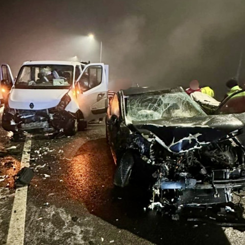 Accident rutier pe Autostrada A1, la Curtea de Argeș