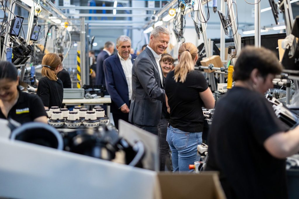 Kaercher deschide a treia fabrică în Curtea de Argeș