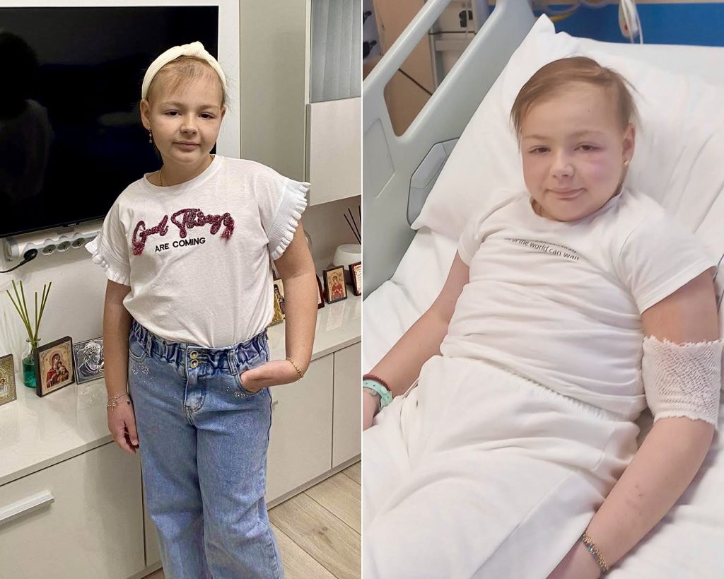 Alexia de la Școala Gimnazială „Nicolae Bălcescu” din Pitești luptă din nou cu cancerul