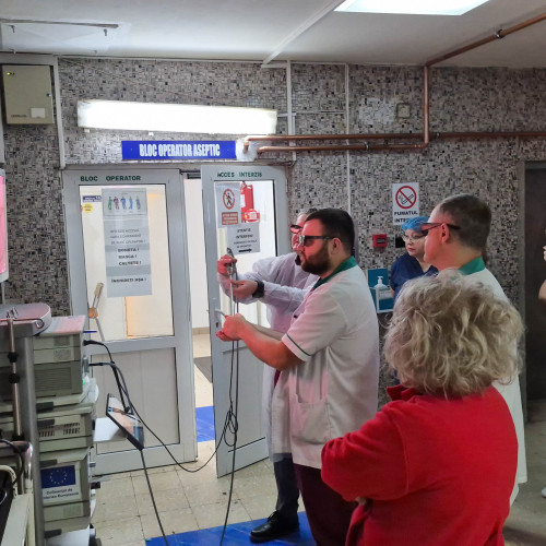Spitalul Județean Galați primește echipamente noi pentru tratamentul cancerului urologic