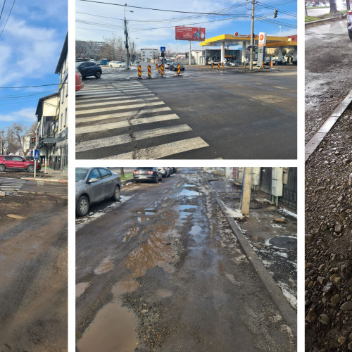 Probleme cu modernizarea bulevardului George Coșbuc în Galați