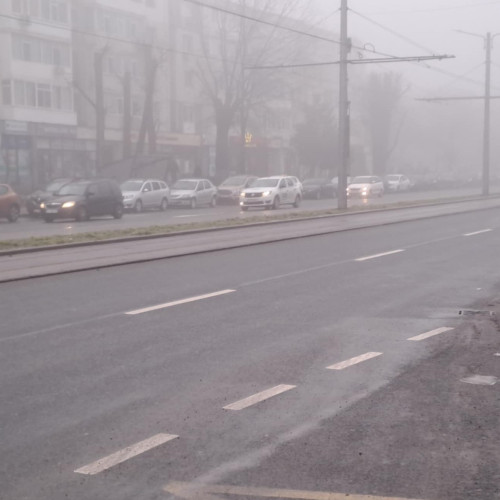 Circulația afectată de ceață în 15 județe din România