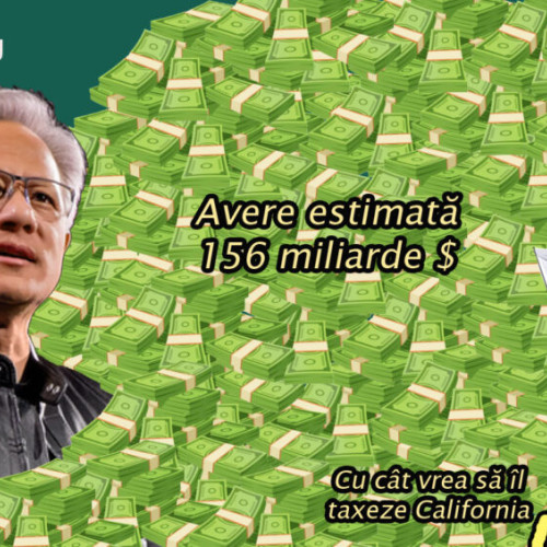 CEO-ul Nvidia, Jensen Huang, sprijină taxa billionarilor din California