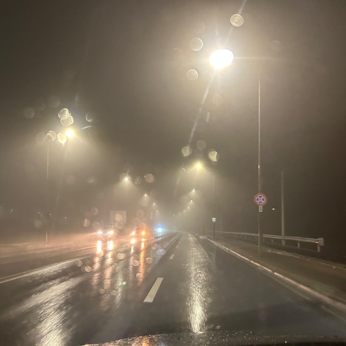 Cod galben de ceață emis pentru județul Botoșani