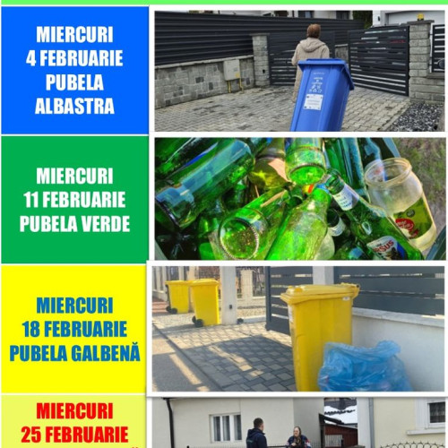 Colectarea deșeurilor din Bistrița-Năsăud: programul pentru acest an