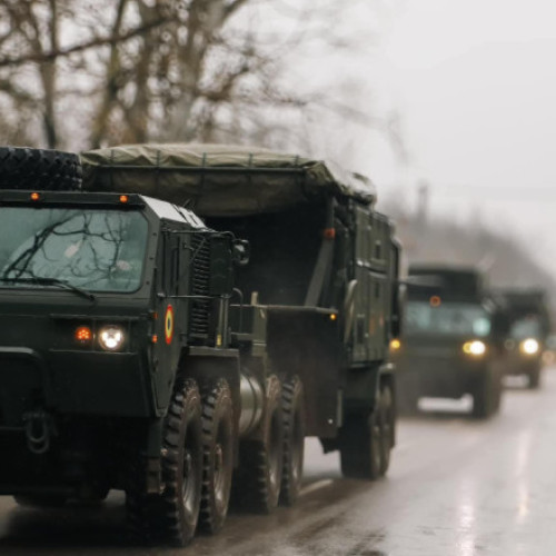Forțele Terestre Române desfășoară exercițiu militar în București