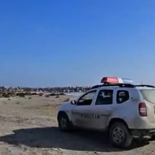 O mină marină descoperită pe plaja din zona poligonului Midia