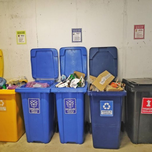 România reciclează 94,1% din deșeurile raportate de firme în 2025