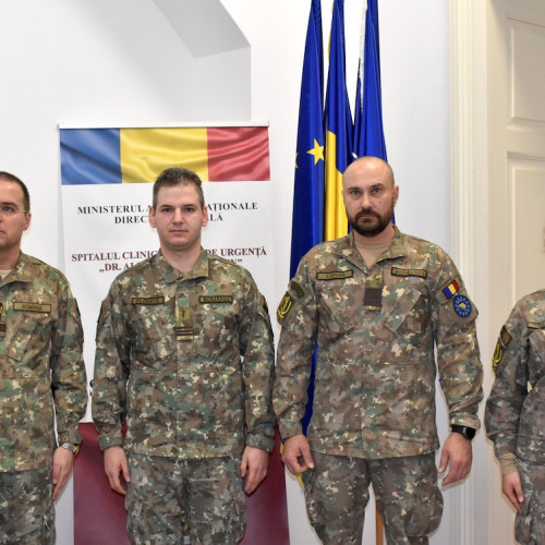 Patru membri ai Spitalului Militar Sibiu s-au întors din misiunea EUFOR ALTHEA
