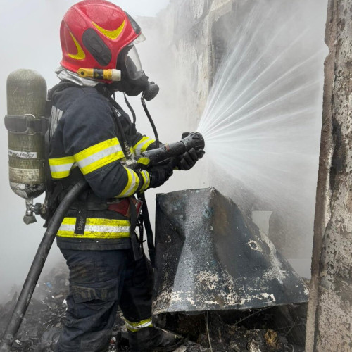 Un fermier din Cordăreni a murit în urma unui incendiu tragic