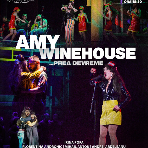 Spectacol dedicat lui Amy Winehouse pe scena Teatrului Național din Galați
