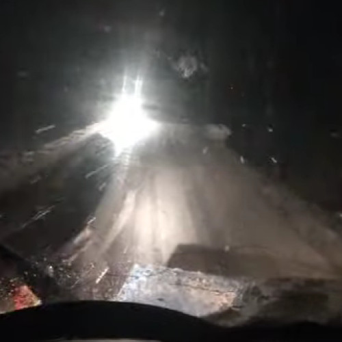 Drumarii din Botoșani intervin pentru deszăpezirea DN 29B