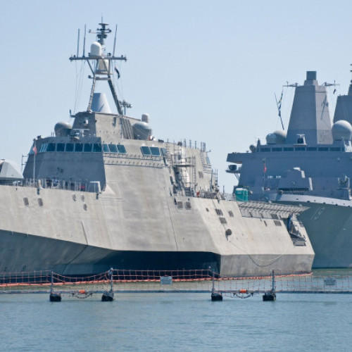 USS Delbert D. Black, o navă de război americană, a ajuns în Orientul Mijlociu