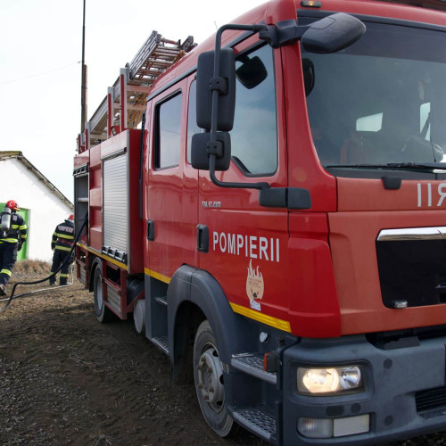 Exercițiu de amploare al pompierilor din Tulcea pentru gestionarea incendiilor
