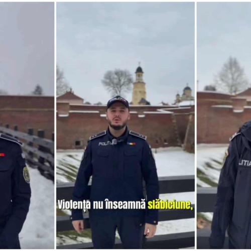 Polițiștii din Alba marchează Ziua Internațională a Nonviolenței în Școli