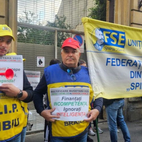 Sindicaliștii din educație reiau protestele săptămâna viitoare