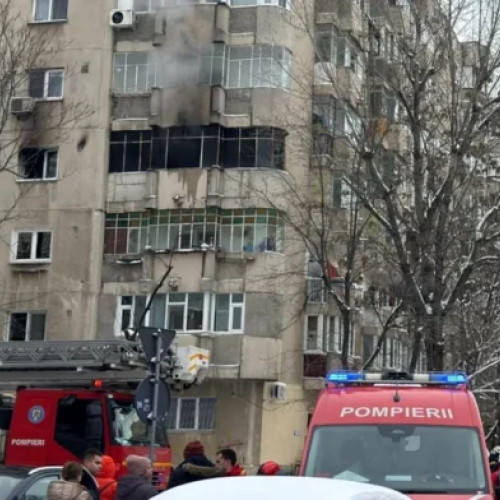 Incendiu într-un apartament din Sectorul 5, o persoană afectată