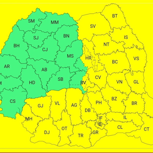Vreme extrem de rece anunțată în următoarele zile