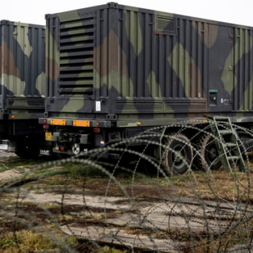 Dronă necunoscută căzută într-o unitate militară din Polonia