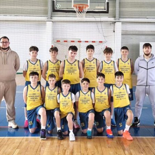 Echipa U13 a CSM BBA Petrolul Ploiești avansează în competiție după șase victorii