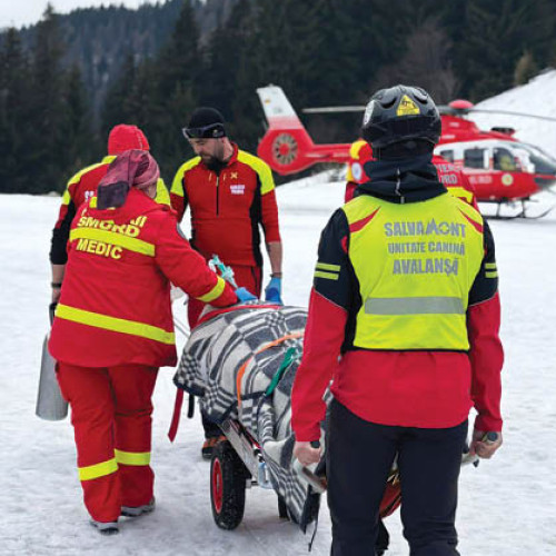 Salvamont Sinaia, în alertă maximă: 55 de persoane salvate într-o singură săptămână