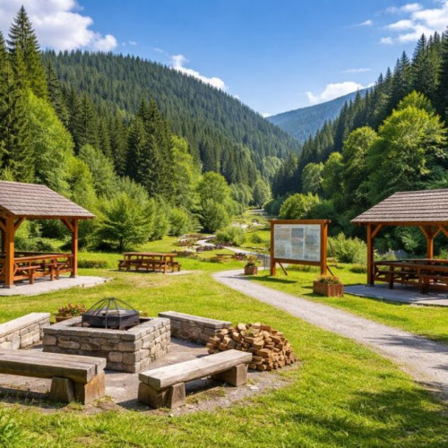 Comuna Lunca Ilvei investește în popasuri turistice pentru „Via Transilvanica”