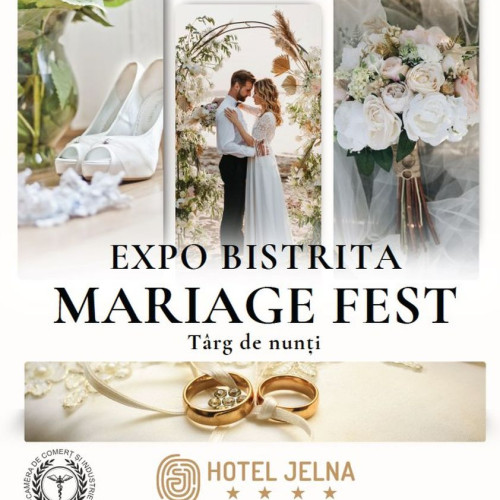 Expo Bistrița Mariage Fest reunește 31 de expozanți pentru miri și organizatori de evenimente