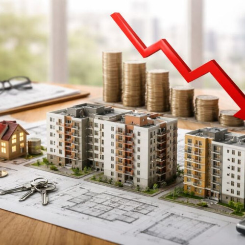 Tranzacții imobiliare în scădere la Bistrița în ianuarie 2026