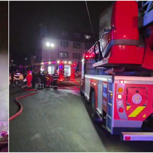 Incendiu devastator în Năvodari: o persoană decedată, mai mulți evacuați