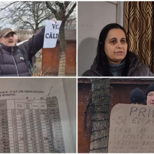Protest în Motru din cauza lipsei apei calde și a căldurii