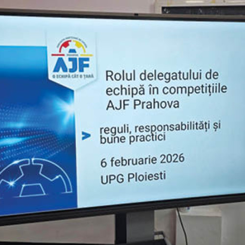 Curs de instruire pentru delegații din fotbalul județean prahovean