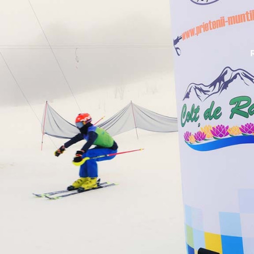 Tinerii schiori s-au întrecut la Cupa „Colț de Rai” pe Muntele Semenic