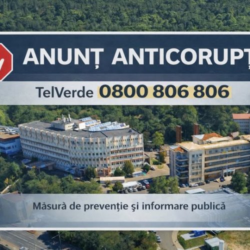 Spitalul Județean Piatra-Neamț lansează numărul TelVerde Anticorupție