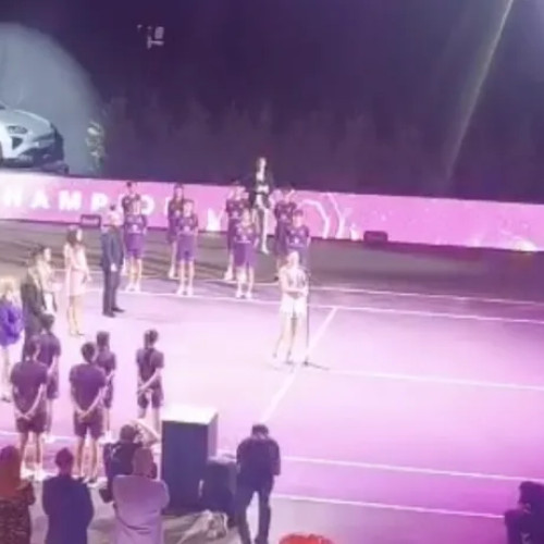 Sorana Cîrstea, emoționată la premierea de la Cluj-Napoca